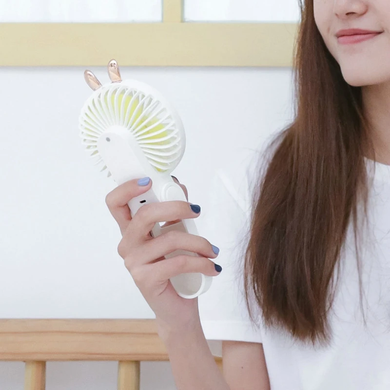 Заряжаемый мини-вентилятор портативный usb-вентилятор портативный вентилятор 3-Скорость мини-usb удобный небольшой настольный USB Охлаждающий вентилятор Cooler