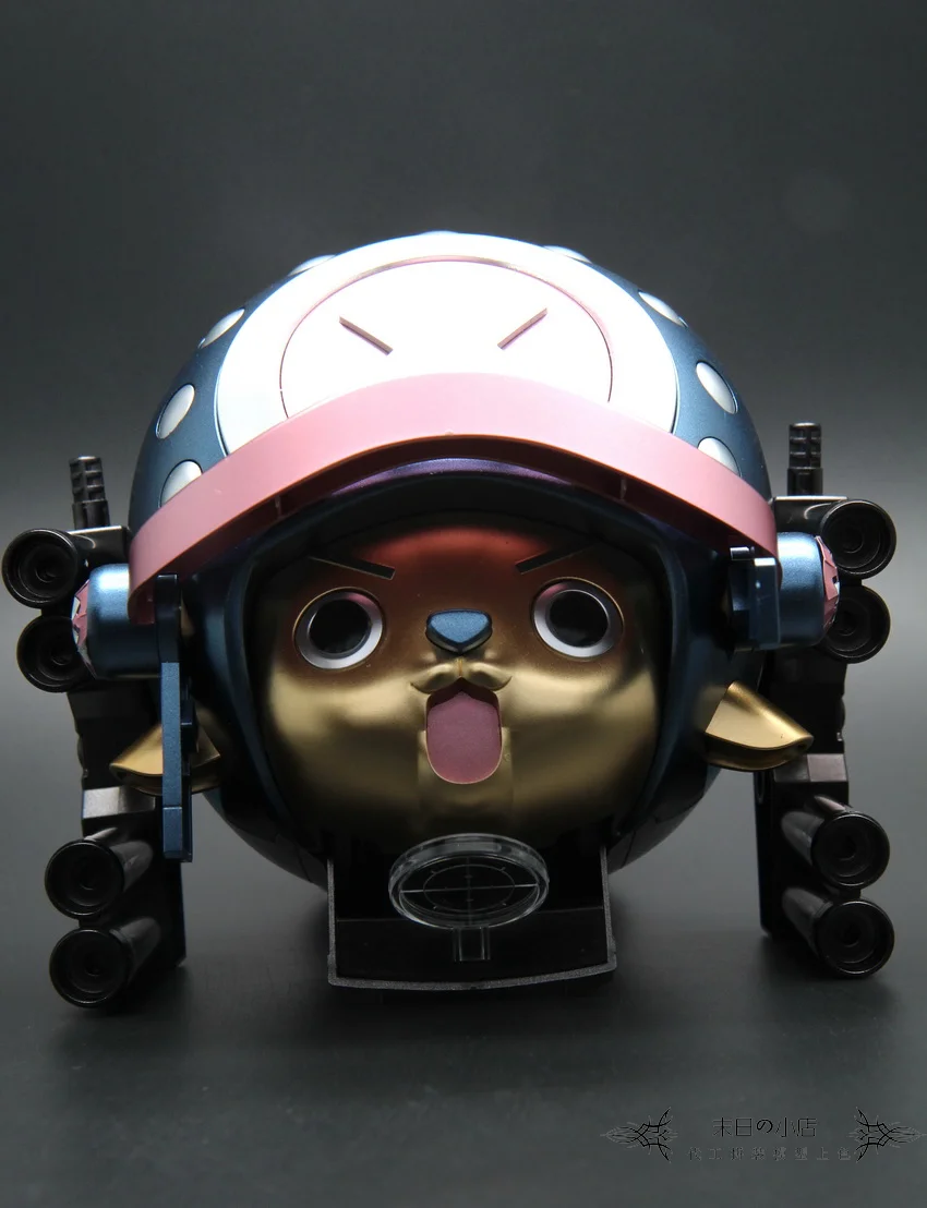 Bandai, металлический цвет, одна деталь, Луффи човба, 5 коробок, 1 робот, 2 поколение, 1 машина, Сборная модель, ПВХ, фигурка, игрушки