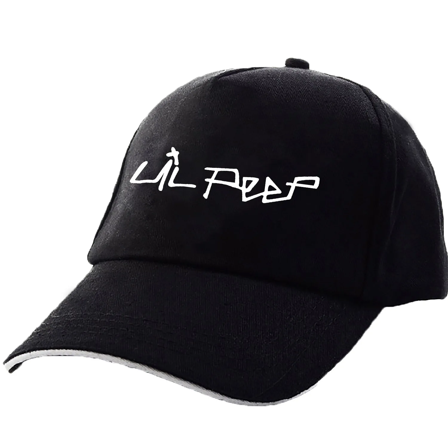 

Lil Peep Sun Protection Hat Adult Traveling-cap Men's Baseball Cap Women's Fashion Lil Peep Celebrity Style Hat