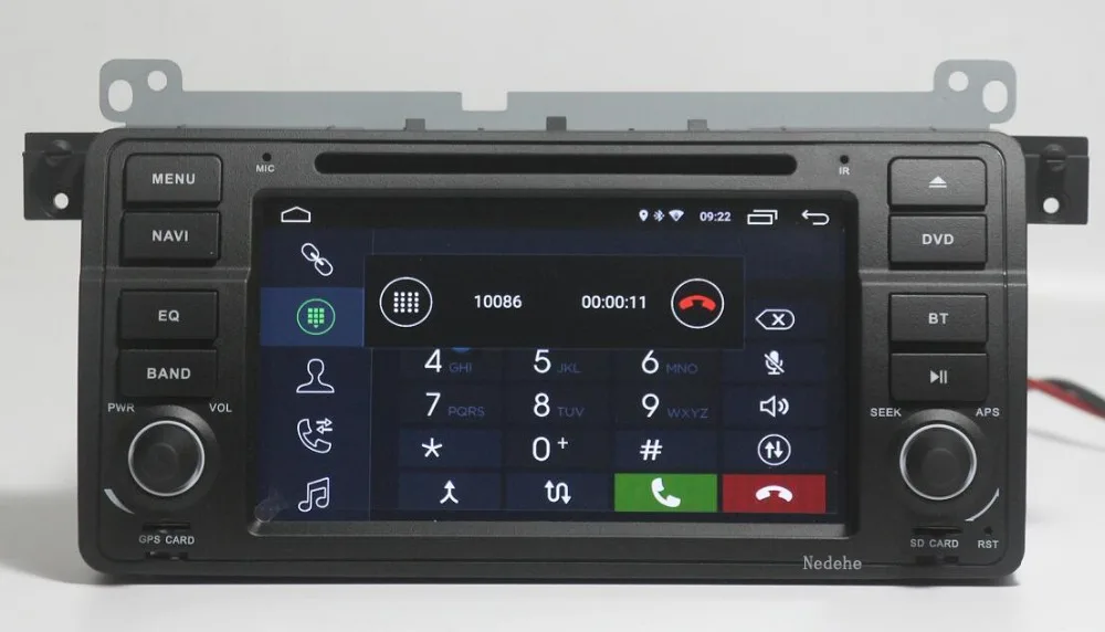 Sale Octa Core 1024*600 Android 9.0 Car DVD GPS For BMW E46 M3 318i 320i 325i 1998-2006 Car Radio Stereo Video Audio player Bluetooth 4