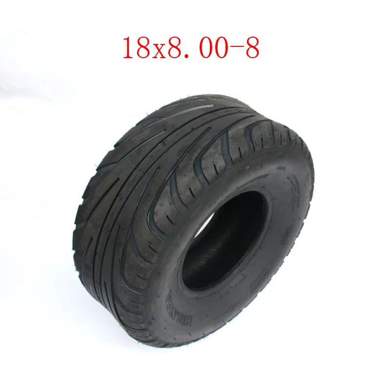 Lightning 8 дюймов 4PR ATV Quad Go-kart вакуумные колесные шины 205/60-8 шины 18x8. 00-8 бескамерные шины для Harley китайского велосипеда