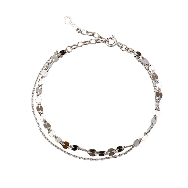 

Transfer Beads Double-layer Bracelet Female Korean Version Of Simple Student Temperament Net Celebrity Niche Design