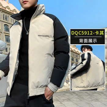 

White Windbreaker Sport Coat Motorcycle Large Size Jackets Mens Winter Clothing Giaccone Uomo Invernale Casaco Masculino GG50dy