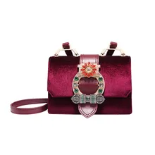 Бархатная сумка MOOD, новинка года, Сумка премиум класса в западном стиле, маленькая квадратная сумка, темперамент, богиня, с бриллиантами
