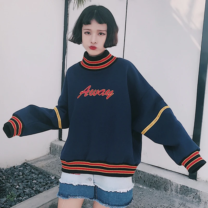 Модные толстовки Femme осень зима корейский Ulzzang Harajuku Женская флисовая толстовка с капюшоном женские свободные пуловеры толстовки