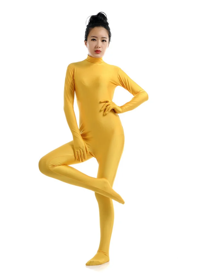 Для взрослых и детей спандекс Zentai для всего тела Облегающий комбинезон унисекс