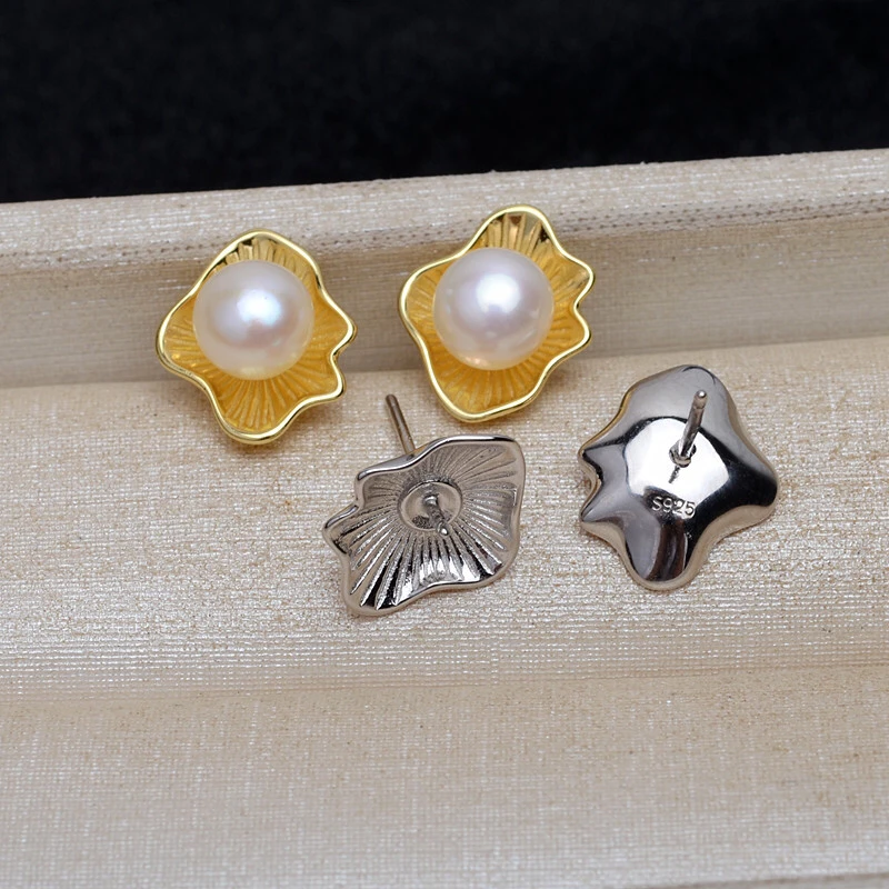 

Новое поступление, искусственные серебряные серьги, комплектующие для ювелирных изделий, фурнитура для агатовых бусин, кристаллов, 3 пары