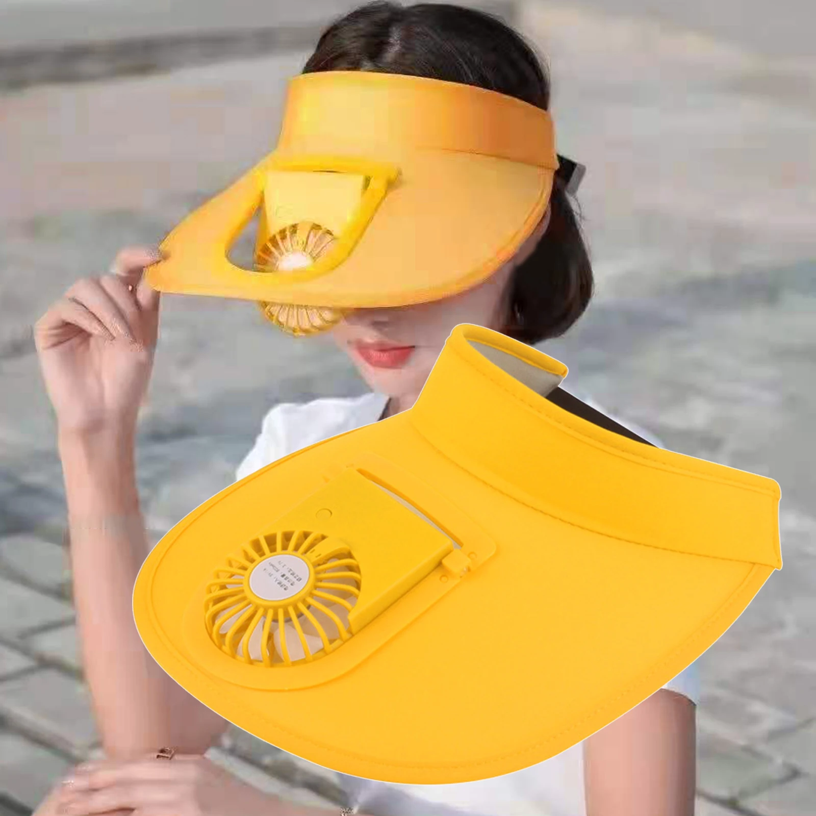 Summer Fan Cooling Hat USB Charging Breathable Shade Sun Hats Cooling Visor  for Women Men Sun Protection Peaked Caps - AliExpress