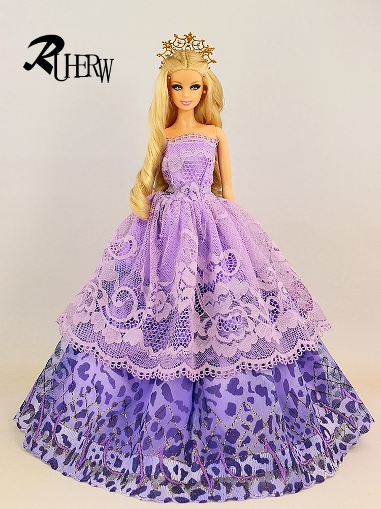 Wedding Dress Princess Gown For Barbie doll Doll accessories doll accessories,doll clothes,barbie doll clothes