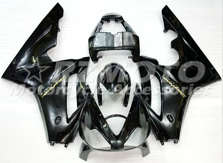 4 подарки инжектор ABS мотоцикл обтекатели комплект подходит для Triumph Daytona 675R 675 2006 2007 2008 06 07 08 Пользовательские черный глянцевый