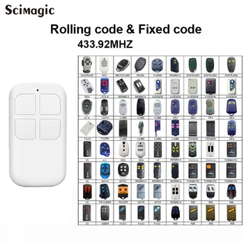 

10pcs 433.92MHZ Gate control For DOORHAN MOTORLINE v2 ROSSI FOR gate control garage door