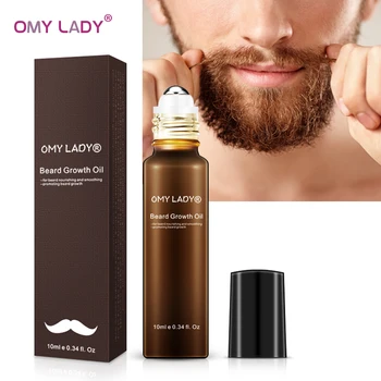 

OMY LADY Beard Growth Essential Oil Organic Men Beard Wax balm Hair Loss Product Plant-based for Groomed Beard Growth Essence