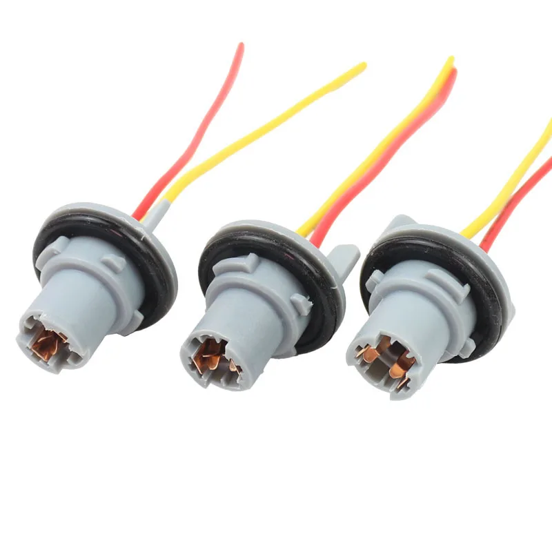 2Pcs T10 W5W T15 Automobile LED light bulb plug wedge hard adaptor socket connector t10 car lamp holder adapters base