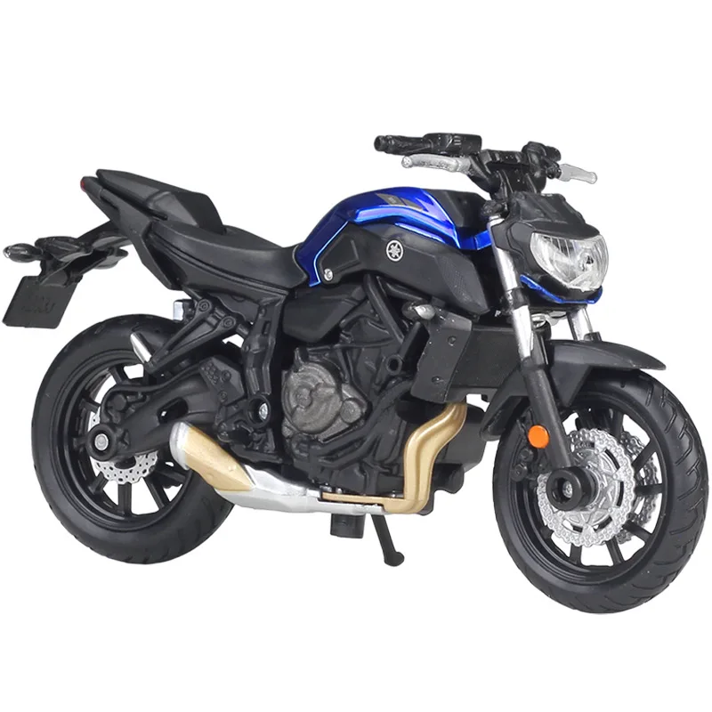 Maisto 1:18 2018 YAMA MT-07 модели мотоцикла сплав модель миниатюрная гоночная игрушка для
