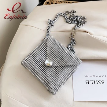 

Mini Diamond Fashion Women Party Clutch Bag Purses and Handbags Shoulder Chain Bag Designer Bag Girl's Evening Bag Pouch Bosla