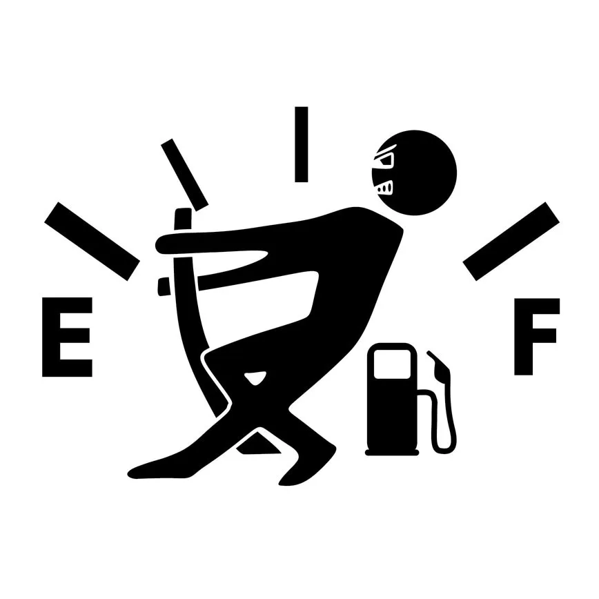 oil tank Car Sticker 2