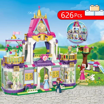 

Enlighten Building Blocks 2611 for Girls Compatible Model Lepining Building Kits Princess Series Castle Toys Gift for Children