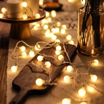

Mini Light Bulb Light String Light LED Battery Remote Control Waterproof Christmas Tree Decoration Lighting 10M 80 LED