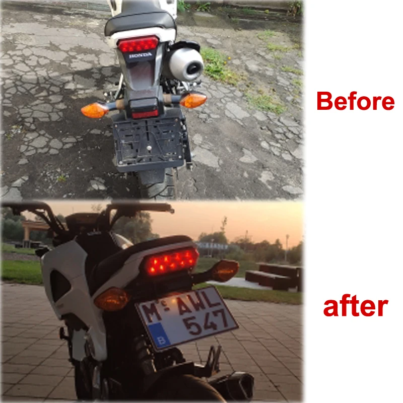 Подходящий для HONDA GROM MSX125 2013 2015 мотоциклетный Алюминиевый задний хвост