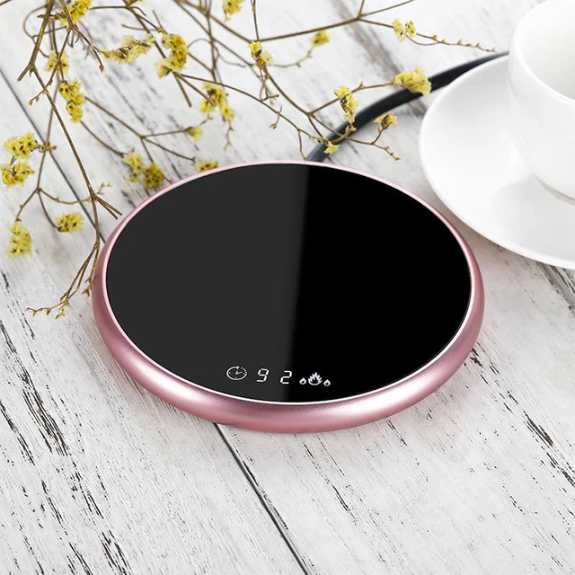 Coffee Mug Warmer and Wireless Charger 2 In 1 Coffee Warmer for Desk with  Auto Off 3 Temperature Setting Ceramic Mug Included - AliExpress