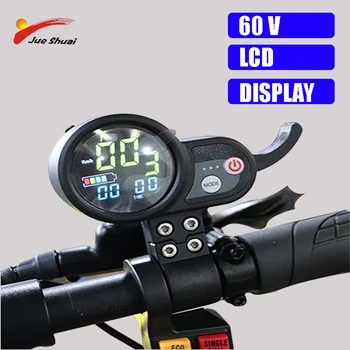 

LCD Display For Electric scooter 60V With throttle Ecran De Electrique Trottinette Scooter Accessories