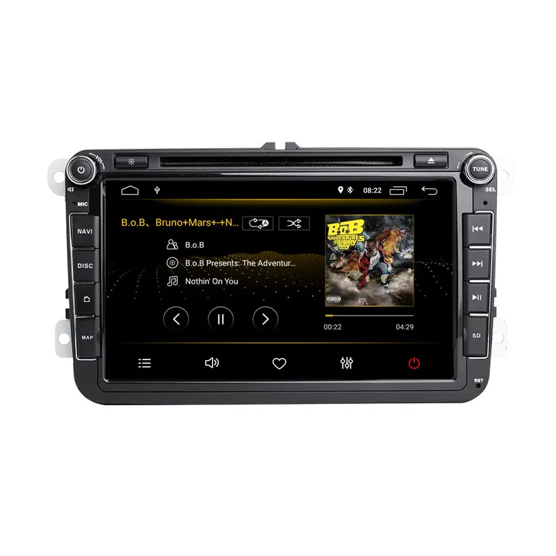 Sale CarExc 2-DIN Android 9.0 Car DVD for VW/Volkswagen POLO GOLF 5 6 POLO PASSAT B6 CC JETTA TIGUAN TOURAN EOS SHARAN SCIROCCO CADDY 2