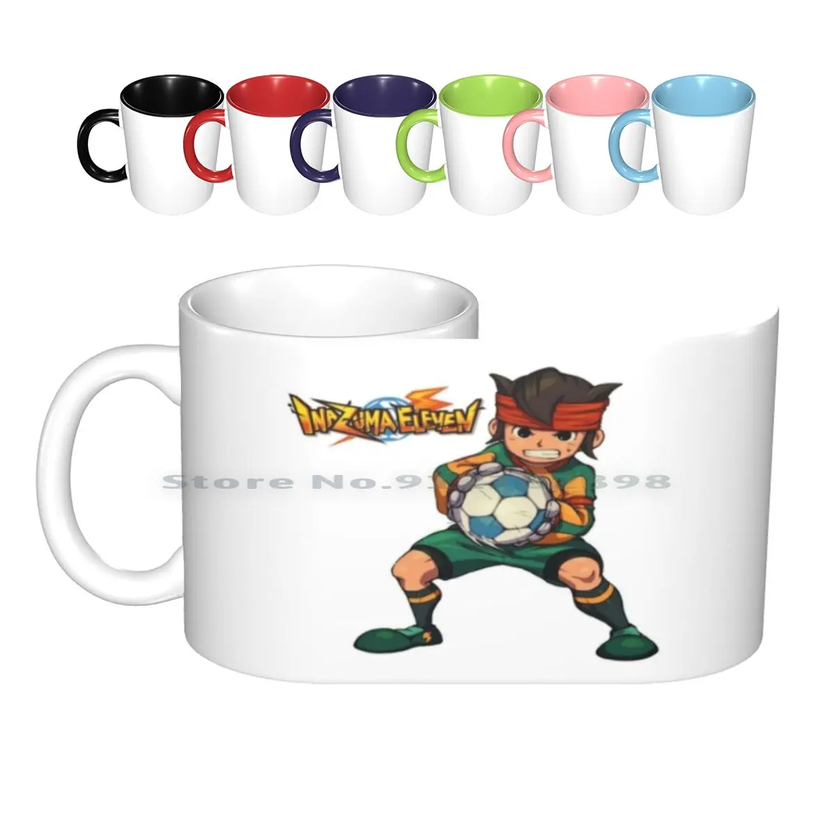 Mark ( Endou Mamoru) Tazze In Ceramica Tazze Da Caffè Tazza Da Tè Al Latte Inazuma (Inazuma (Go Mark Soccer Soccer Anime Endou