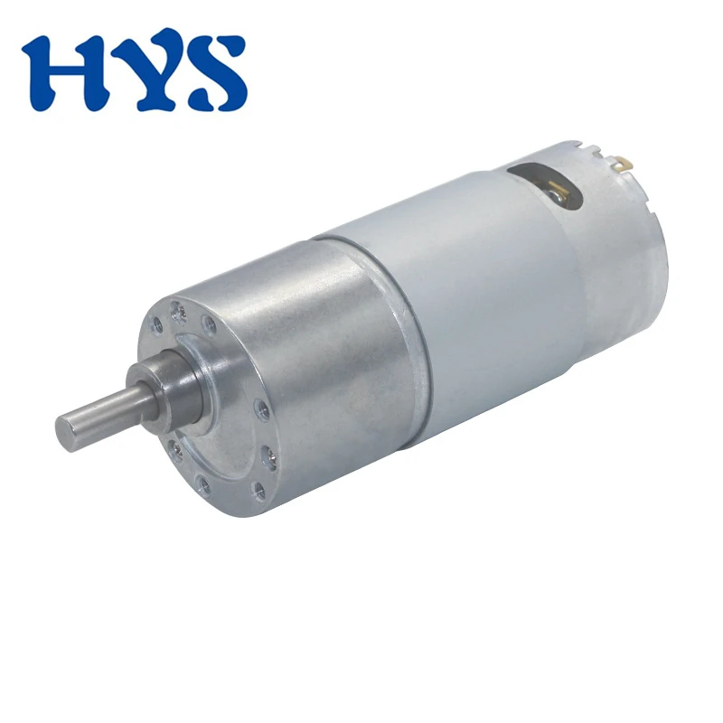 

HYS Motor DC 6V 12V Gear Electric Reducer Motor 9-2300rpm DC 12 Volt V Reversible JGB37-555 Motors Fixed Holder Bracket Mounting