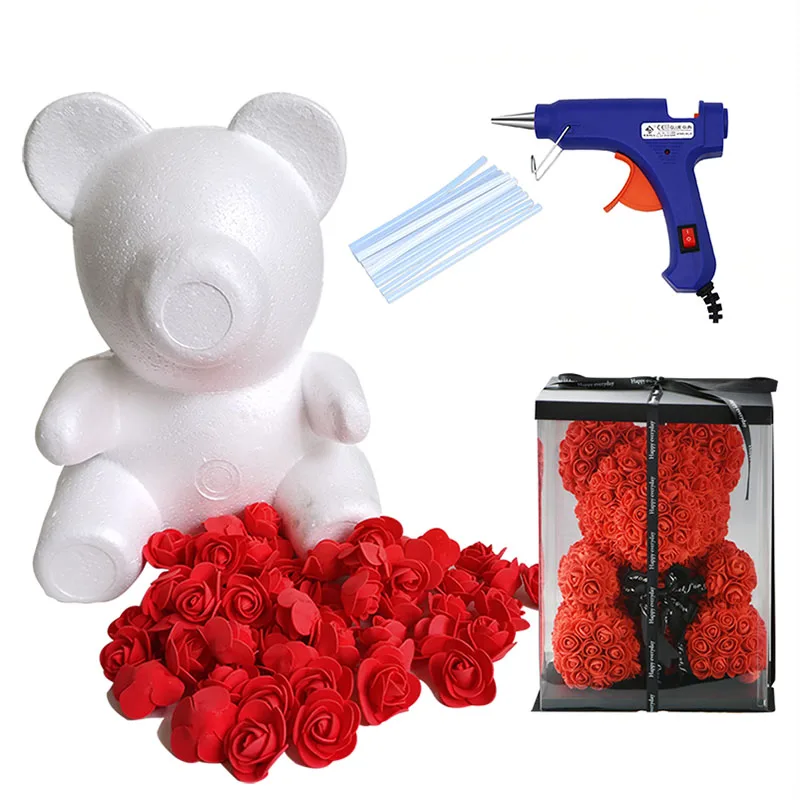 Diy Do It Yourself Bear Rose Teddy 