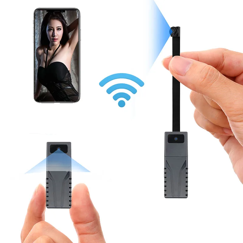 Мини-камера HD портативная Wi-Fi беспроводная P2P | Электроника