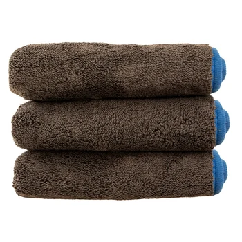 

1200Gsm Microfibre Towels Thick Plush Microfiber Car Cleaning Cloths Car Care Wax Polishing Detailing Wash 40CMx40CM