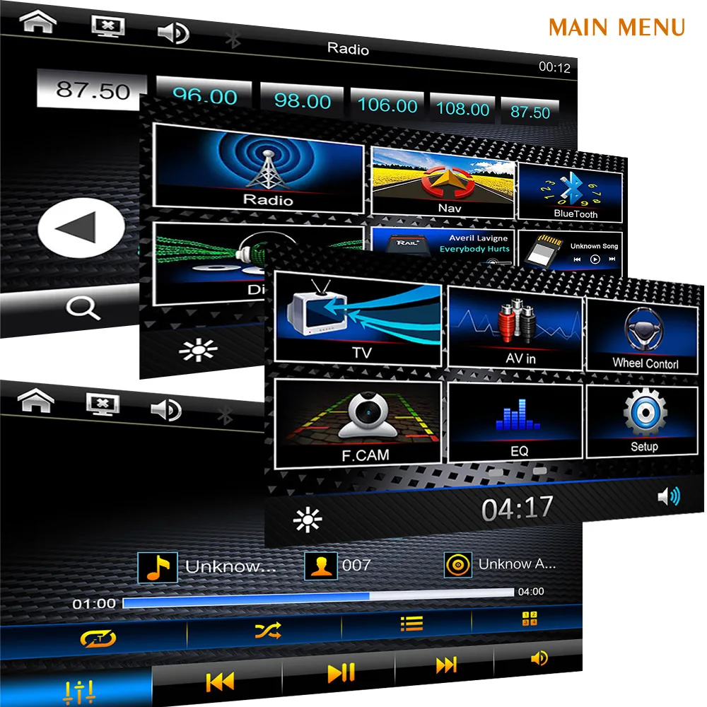 2 Din стерео приемник автомобиля Радио HD 1080p Авторадио CD плеер bluetooth Авто USB AUX Multimidia Lecteur Dvd Voiture Зеркало Ссылка