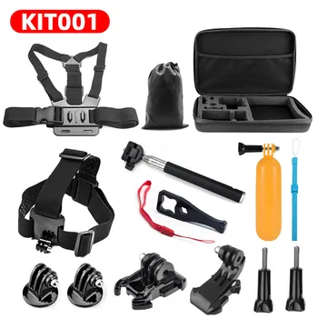 

For Gopro hero7 6 5 4 3 Tripod Action Sports Camera Accessories Selfie Stick Tripod Mount Helmet Stick For Sjcam Xiaomi yi