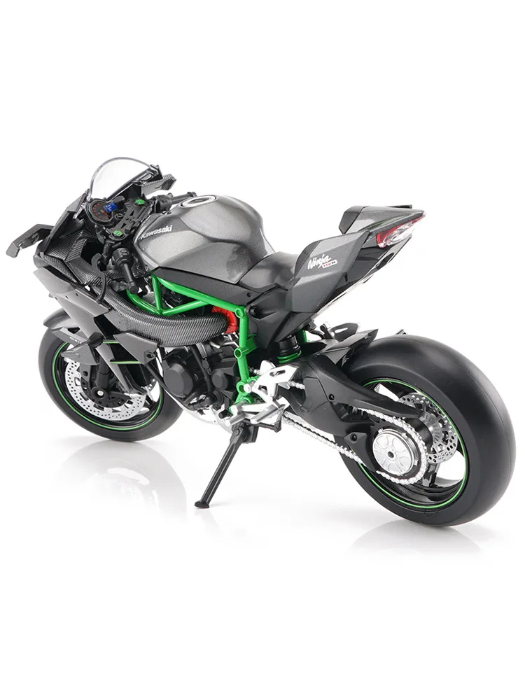 Мотоцикл клуб 1/12 Kawasaki H2R модель ниндзя Циндао спортивный автомобиль сплав ниндзя ≥ 14 лет 14 лет или выше маятник