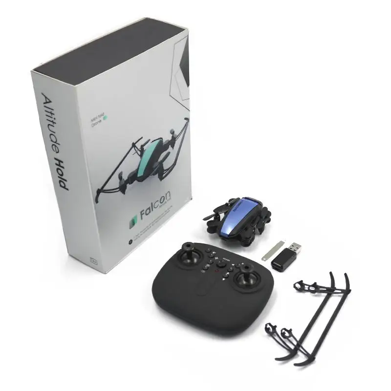GW125 Mini Drone Quadrocopter 2.4G 4CH RC Helicopter Micro Pocket Folding Dron for Kids Toys for Boys