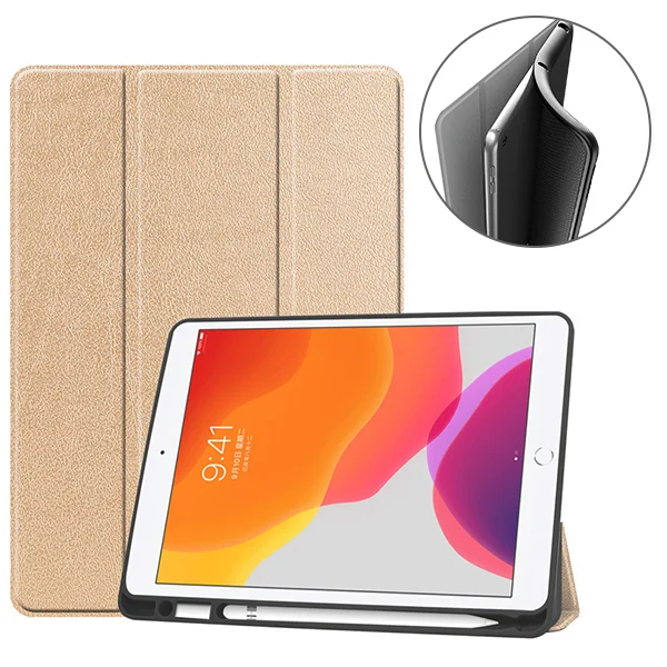 19IPAD 102 KSTBC THJ Чехол для ipad 10,2 чехол для ipad 7 Мягкий ТПУ чехол для планшета с карандашом держатель для ipad 9,7 funda capa - Цвет: 19IPAD 102 KSTBC THJ