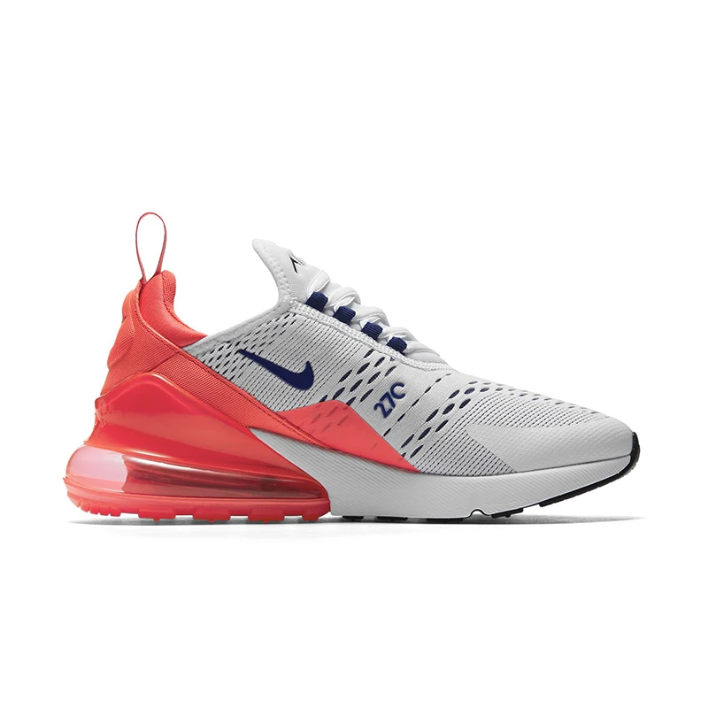 Оригинальные подлинные кроссовки для женщин от NIKE Air Max 270, модные легкие дышащие кроссовки с сеткой, амортизация, кроссовки, AH6789-601