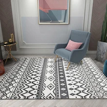 Европейский модный ковер для спальни с длинными волосами, прикроватный коврик с эркером, моющийся, индивидуальное одеяло, градиентный цвет, ковер для гостиной