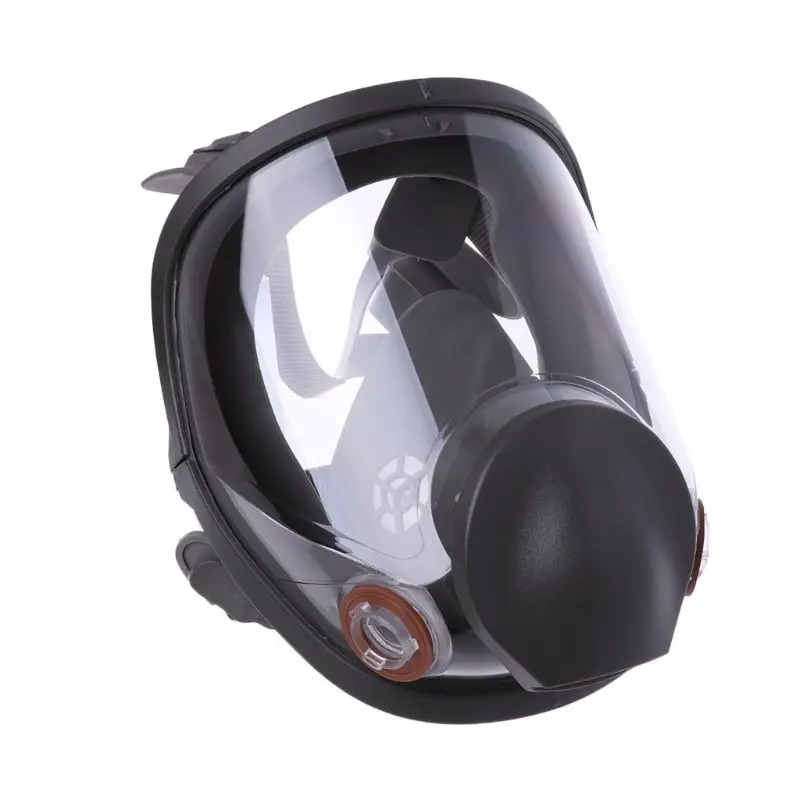 

Full Face Facepiece Respirator Kit Painting Spraying Dust Silicone Gas Mask