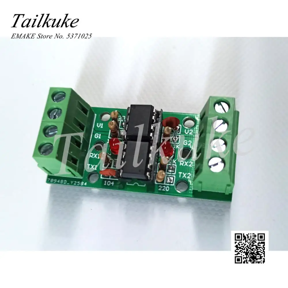 modulo de optoacoplador 6n137 optoacoplador pode ser 02