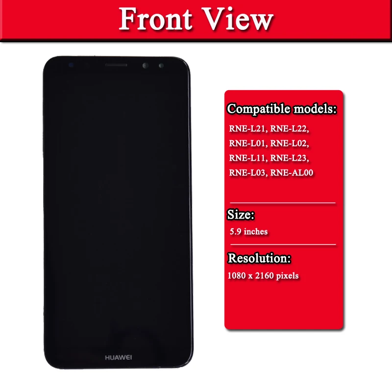 Оригинальный ЖК дисплей для Huawei Mate 10 Lite дигитайзер сенсорного экрана в сборе с