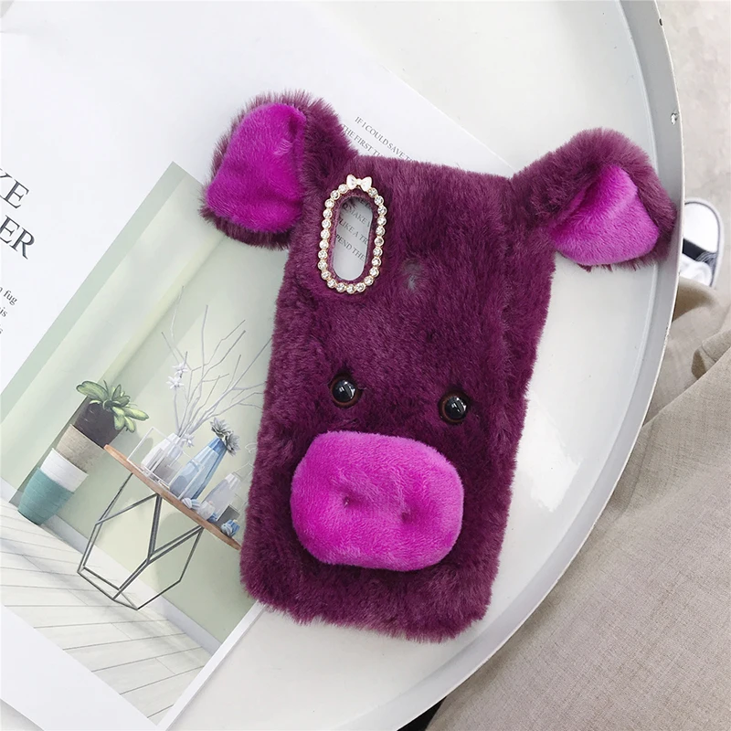 Модные красивые длинные волосы Luckly Pig дизайн стильный защитный кожаный чехол для телефона для Cubot J7 R15 Pro гелевый силиконовый Etui