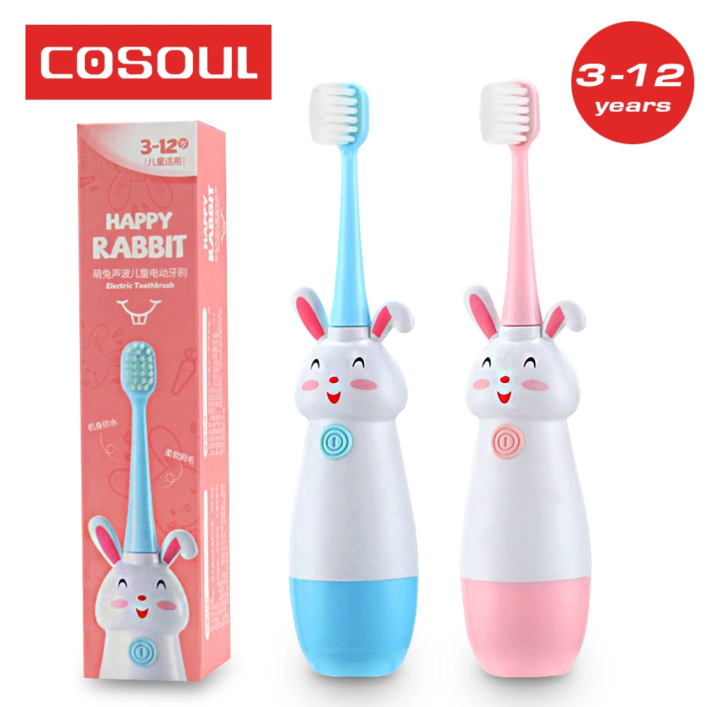 Children Electric Toothbrush Soft Bristles Professional Child Toothbrush Teeth Care