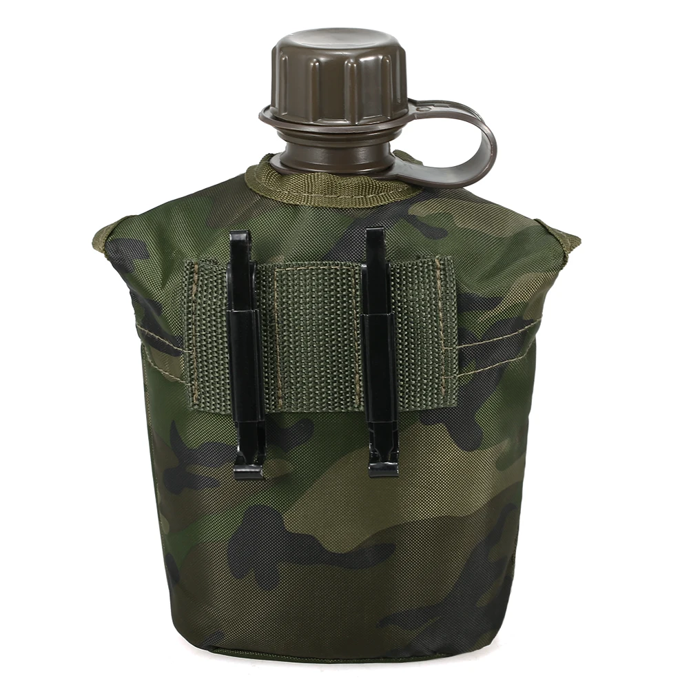 Новая походная сумка для воды Открытый Военная фляга бутылка чайник для путешествий выживания чайник-фляга с крышкой