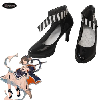 

Game Arknights Cosplay Perfumer Costume Boots Shoes Adult Halloween Accessories Carnival Party High Heel Unisex Girl For Women