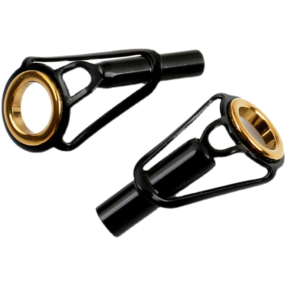 Fishing Rod Guide Repair Kit Stainless Steel Fishing Top Rod Guide Ring DIY 1.5mm/1.6mm/1.7mm/1.8mm Tackle Accessories
