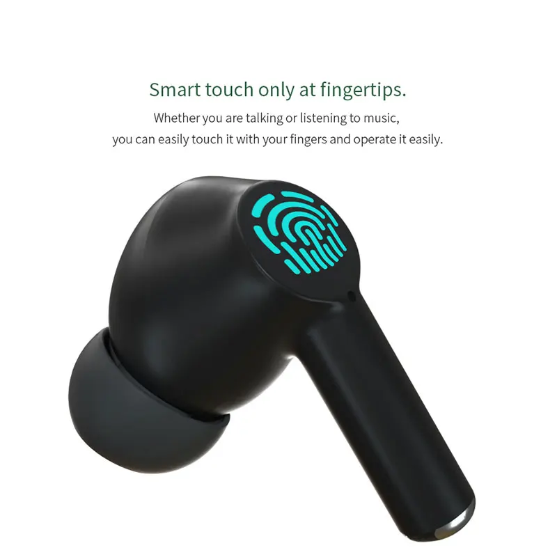 Беспроводные наушники TWS Bluetooth 5 0 водонепроницаемые вкладыши Накачивающие басы