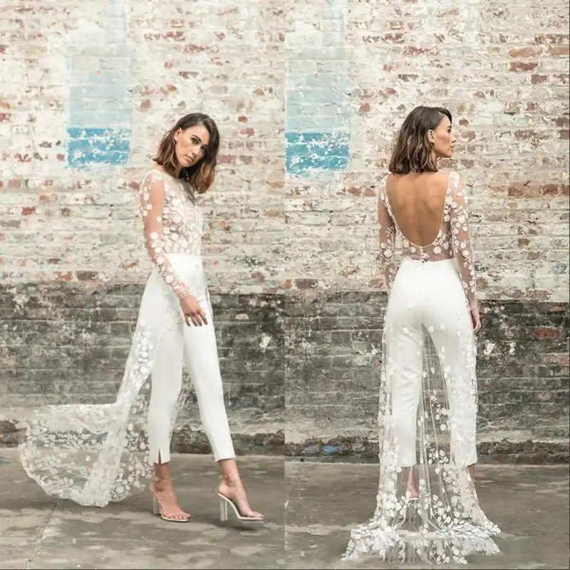 Designer jumpsuit for wedding Clearance
