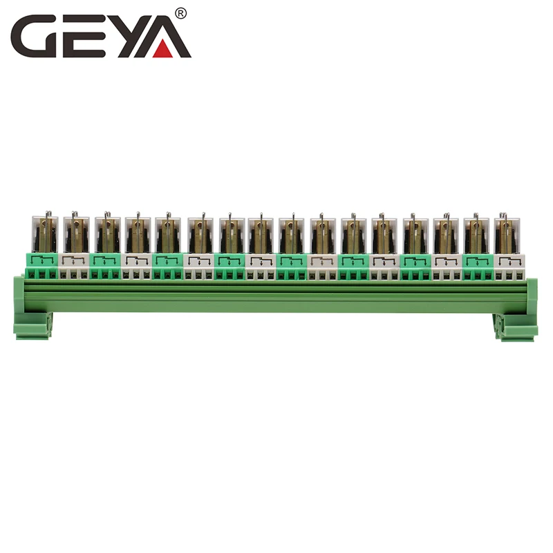 GEYA NG2R 16 канальный релейная плата 1NO 1NC din рейка релейный модуль оригинальный Omron