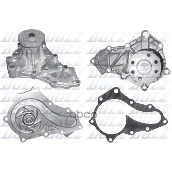 Насос Водяной Mazda: 3(Bl) 2.2mzr-Cd 09-, 6(Gh) 2.2d/2.2mzr-Cd 09-, Cx-7(Er) 2.2mzr-Cd Awd 09- Dolz арт. M468